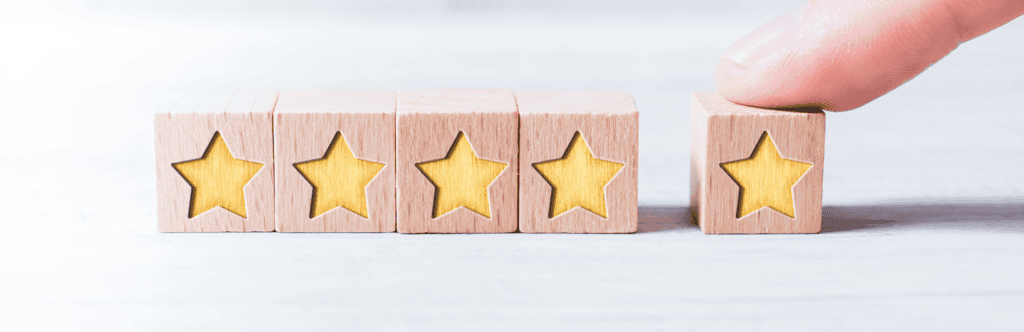 Testimonial Page Image - Five Stars for the Village at Duxbury in MA.